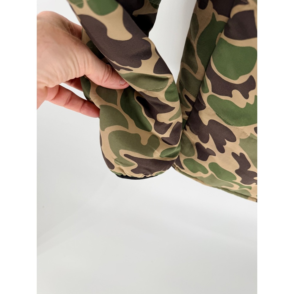 Marsh Wear Mens Duck Camo Jacket Green Brown Full Zip Fishing Coat L Outdoorsy - Picture 9 of 16